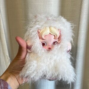 Skull panda bag charm Ghostie